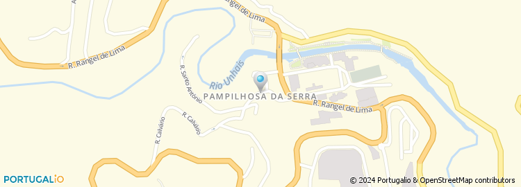 Mapa de Pampimel- Cooperativa de Apicultores e Produtores de Medronho de Pampilhosa da Serra Crl