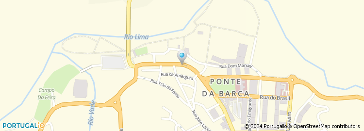 Mapa de Panibarca - Panificadora da Ponte da Barca, Lda