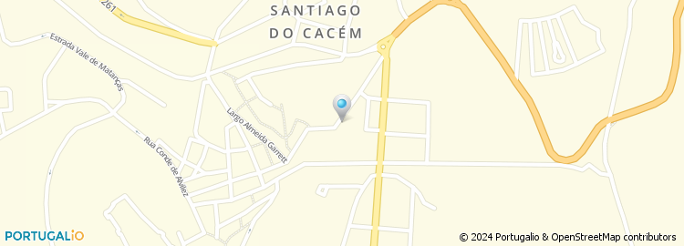 Mapa de Panificadora de Santiago, Lda