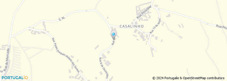 Mapa de Papelaria Casimiros