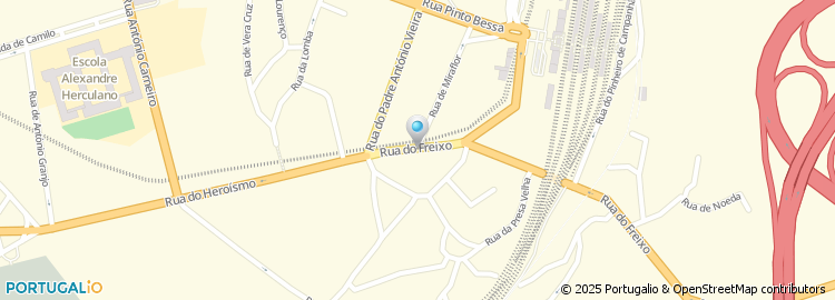 Mapa de Papelaria do Freixo