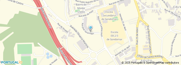 Mapa de Papelaria Santos Ribeiro & Monteiro, Lda