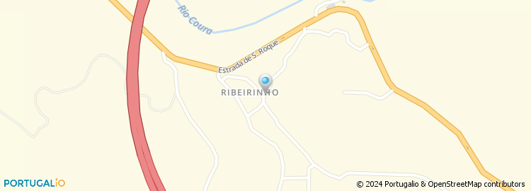 Mapa de Ribeirinho