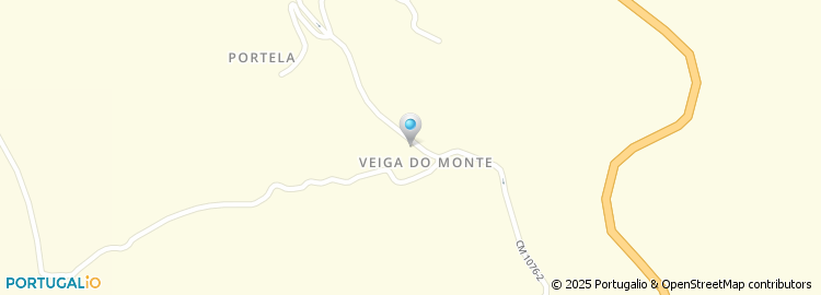 Mapa de Veiga do Monte