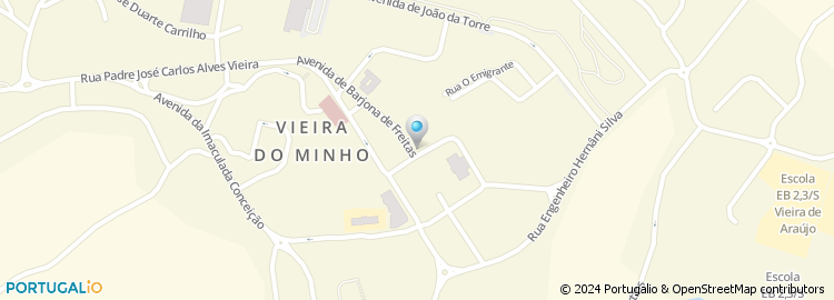Mapa de Paredes, Resende, Viamonte, Lda