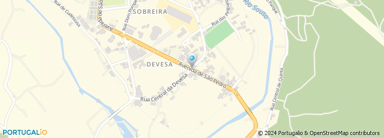 Mapa de Avenida de São Pedro