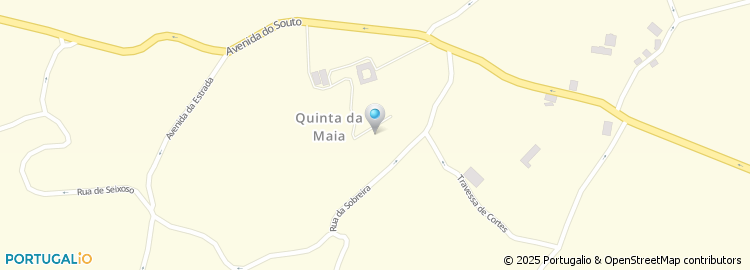 Mapa de Calçada da Sobreira