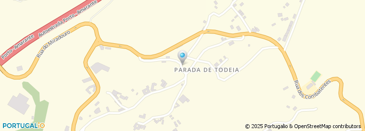 Mapa de Rua 1º de Dezembro