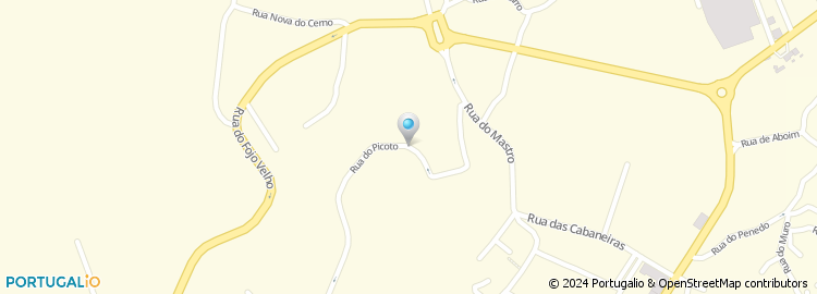Mapa de Rua Alto do Picoto