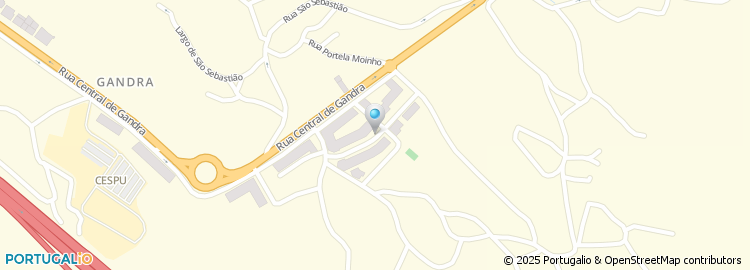 Mapa de Rua António Borges Marques Castanheira