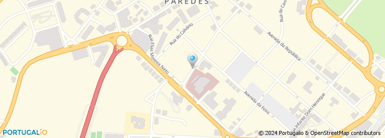 Mapa de Rua Calisto de Sousa Brandão