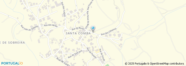 Mapa de Rua da Bouça