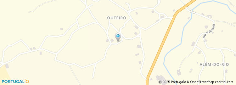 Mapa de Rua das Rosas