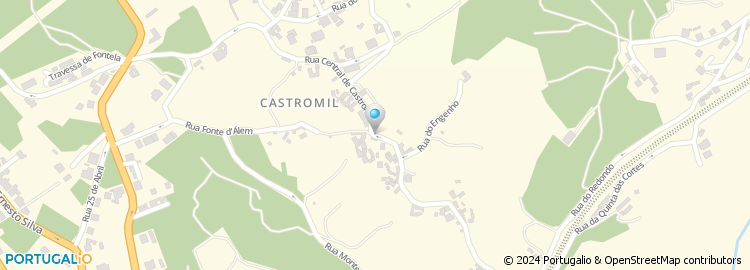 Mapa de Rua de Castromil