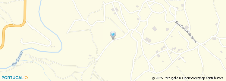 Mapa de Rua de Saltinhos