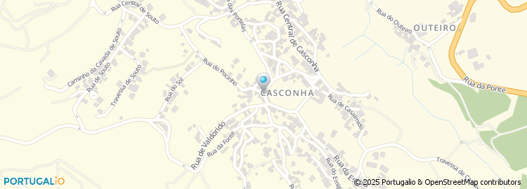 Mapa de Rua do Pocinho