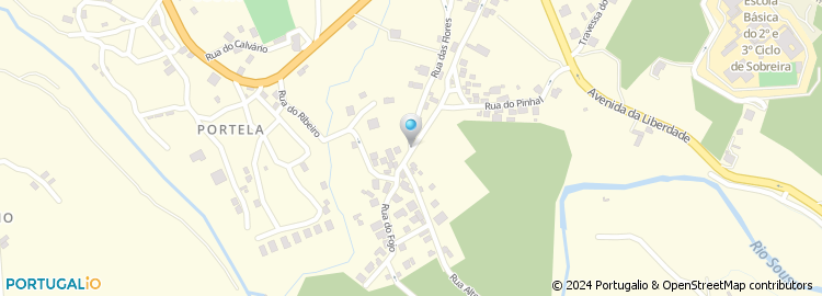 Mapa de Rua do Ribeiro