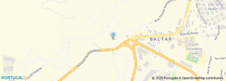 Mapa de Rua dos Correios