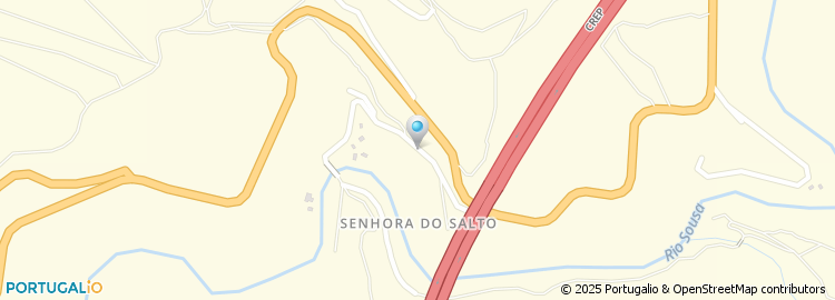 Mapa de Rua Nossa Senhora do Salto
