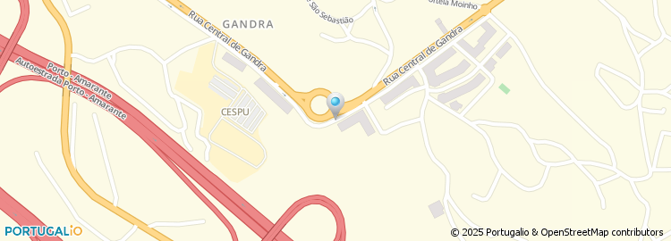Mapa de Rua Nova de Banja