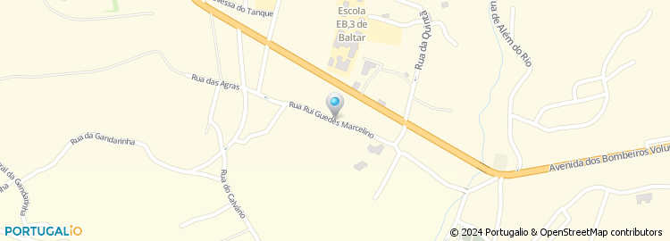 Mapa de Rua Rui Guedes Marcelino