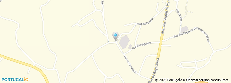Mapa de Rua Serafim Ferreira dos Santos