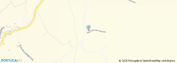 Mapa de Rua Vale de Várzeas