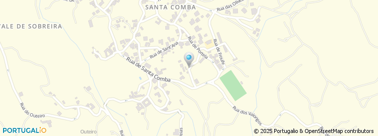 Mapa de Travessa de Portela