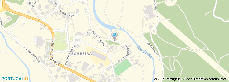 Mapa de Travessa do Alto de Curres