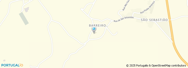 Mapa de Travessa do Barreiro