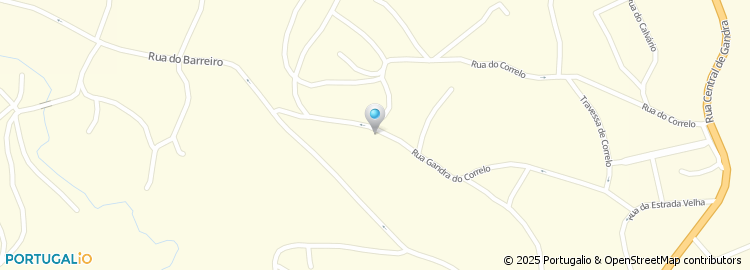 Mapa de Travessa Gandra de Corrêlo