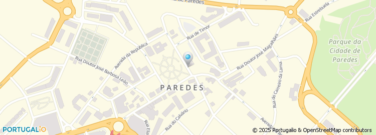 Mapa de Parfois, Paredes