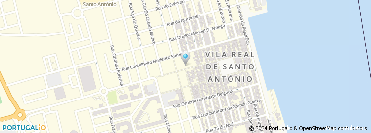 Mapa de Parfois, Vila Real de Santo António