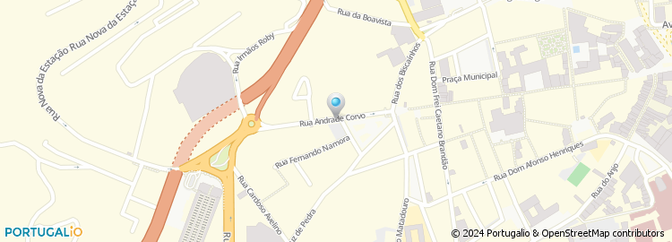 Mapa de Parqc - Parques de Estacionamento da Covilha, SA