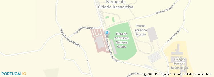 Mapa de Parque Aquático Scorpio