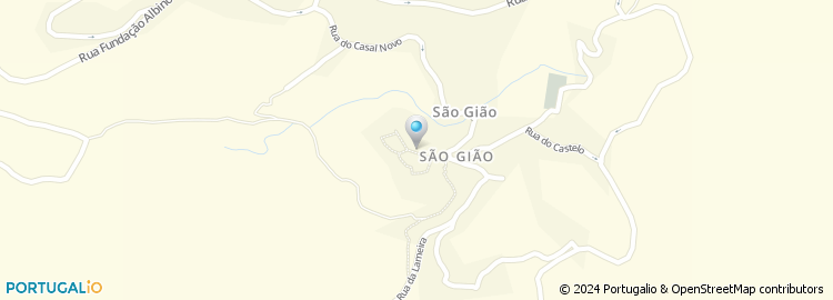 Mapa de Parque Campismo São Gião