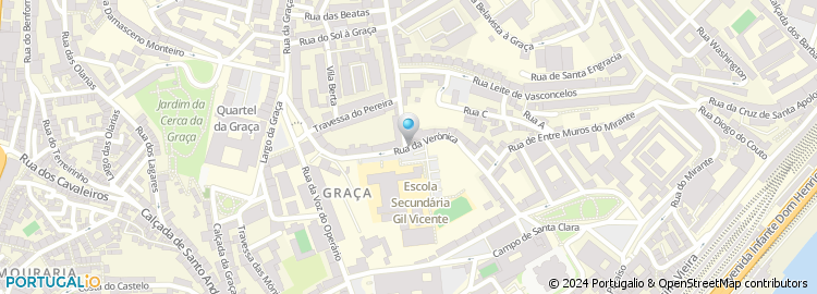 Mapa de Pastelaria e Cafetaria Gil Vicente, Lda