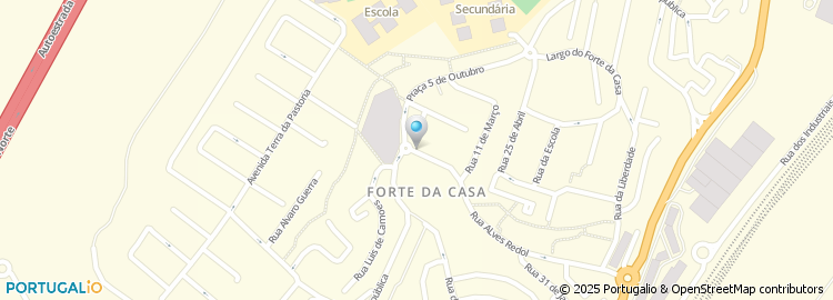 Mapa de Pastelaria Magui Forte, Lda