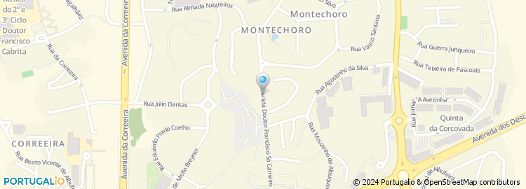 Mapa de Pastelaria Martinique Montechoro