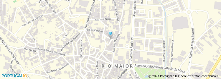 Mapa de Pastelaria Rio Frito, Lda