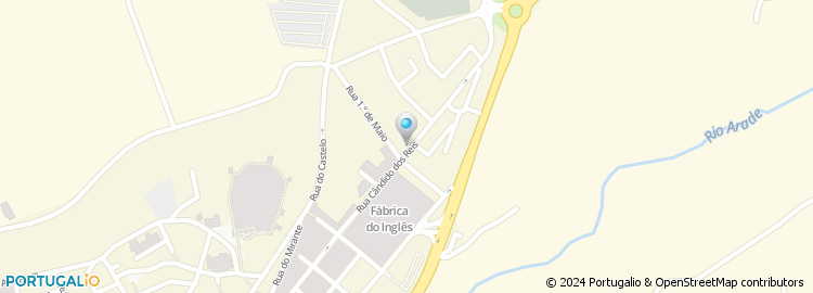 Mapa de Pastelaria Snack-Bar Quintas & Cidália, Lda