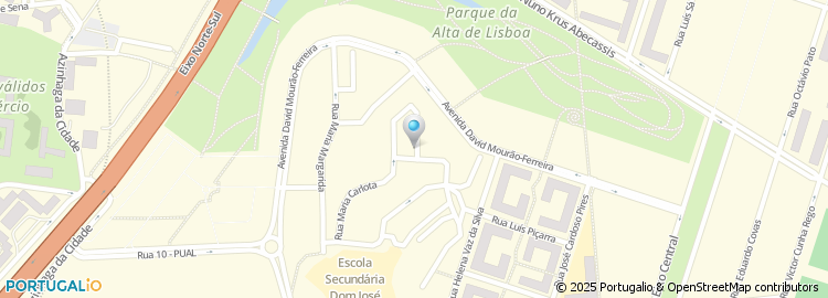 Mapa de Pastelaria Vanina Lda