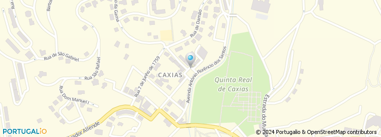 Mapa de Pastelaria Vera Cruz de Caxias, Lda