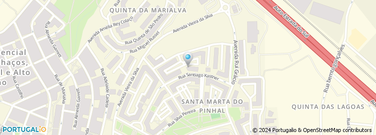 Mapa de Paula Mendes Vicente, Unipessoal Lda