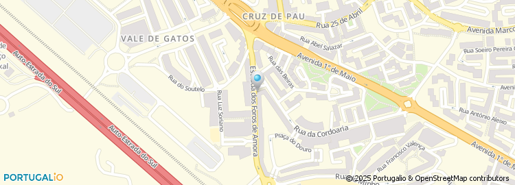Mapa de Paula Veiga - Mediação Seguros, Unipessoal Lda