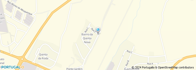 Mapa de Paulino & Filho - Comércio de Pneus, Lda