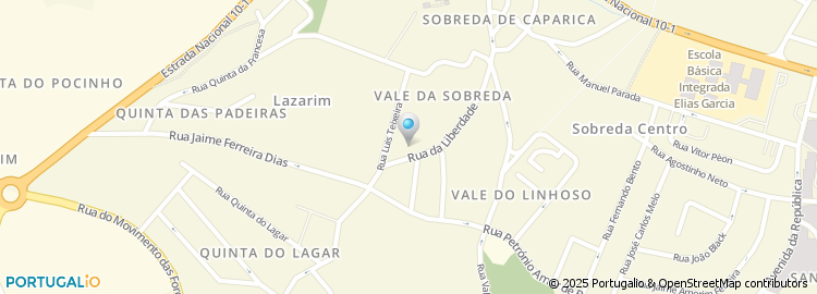 Mapa de Paulo Alexandre Valentim, Unipessoal Lda