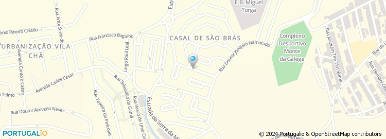 Mapa de Paulo Jorge Gonçalves Rodrigues - Soc. de Mediação Imobiliária, Lda
