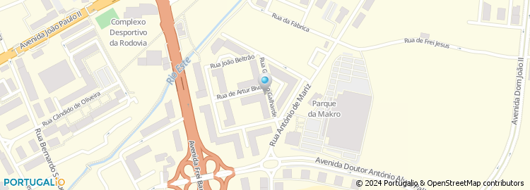 Mapa de Paulo Ricardo Moreira Silva, Unipessoal Lda