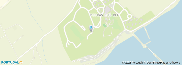 Mapa de Pedras D El Rei - Aldeamento Turistico